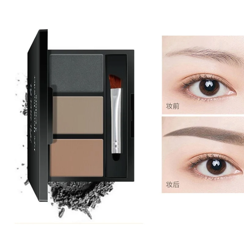 2019 3 Colors Eyeshadow Palette Glamorous Smokey Color Eye Shadow Shimmer Glitter Smooth Creamy Powder Daily Eye Makeup 2019 3 Colors Eyeshadow Palette Glamorous Smokey Color Eye Shadow Shimmer Glitter Smooth Creamy Powder Daily Eye Makeup