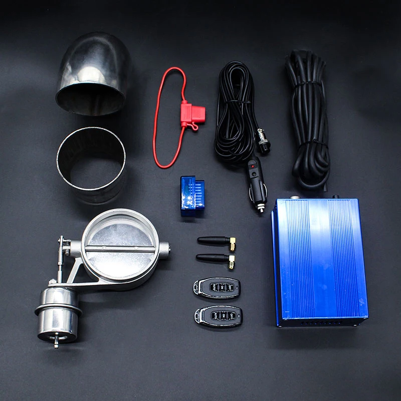 

OBD Vacuum Pump Valve Exhaust Cutout Valve Exhaust Pipe Valve Automobile Exhaust Modification Sets