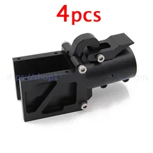 4 шт. D30 трубка из алюминиевого сплава Складная соединительная трубка из углеродного волокна складной разъем адаптера 30 мм