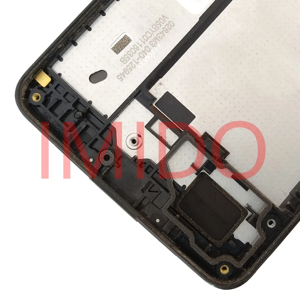 Чехол с подставкой и отделениями для карт для Nokia Lumia 650 RM-1152 RM-1154 RM-1109 RM-1113 ЖК-дисплей Дисплей+ кодирующий преобразователь сенсорного экрана в сборе+ рамка Запчасти для авто
