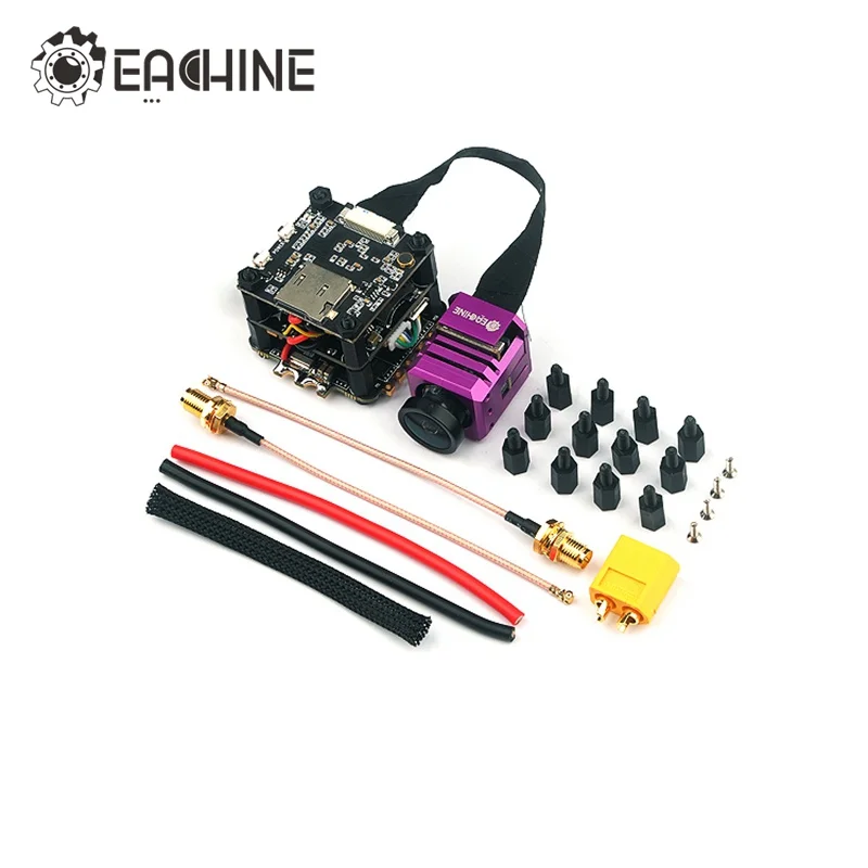 

Eachine Stack-X F4 Flytower F4 Flight Controller Built-in VTX OSD 1080P DVR 4 In 1 35A Dshot600 ESC for RC Racer Multirotor DIY