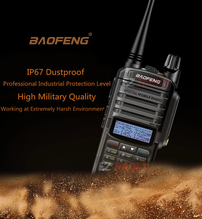 Baofeng 8 W радио UV-9R Водонепроницаемый IP67 Walkie Talkie 10 км Baofeng UV-XR GT-3WP UV-5S UV-5R WP Long Range радио для охоты