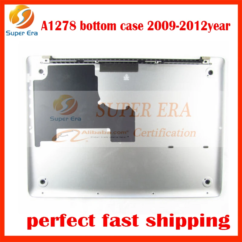 

New perfect testing Bottom case For Macbook Pro A1278 13" lower bottom case cover 2009-2012year