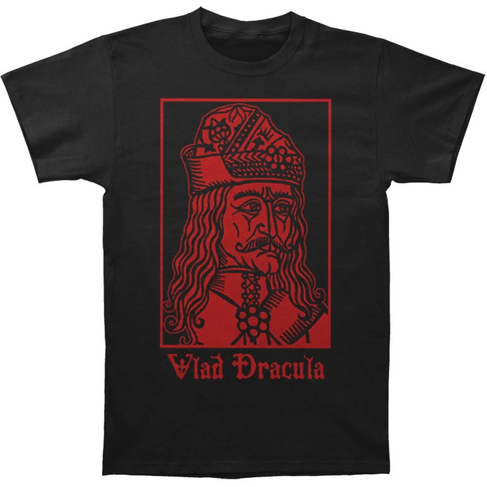 

Vlad The Impaler Men's Vlad Dracula Slim Fit T-shirt Black