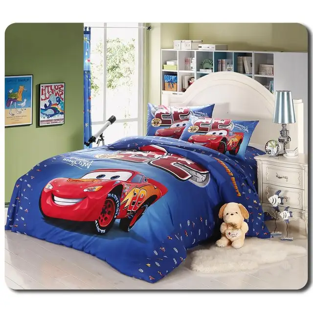 Us 66 0 100 Cotton Bed In A Bag Set 3 4piece Twin Full Queen King Racing Cars Print Duvet Cover Bedding Sets From Home Garden