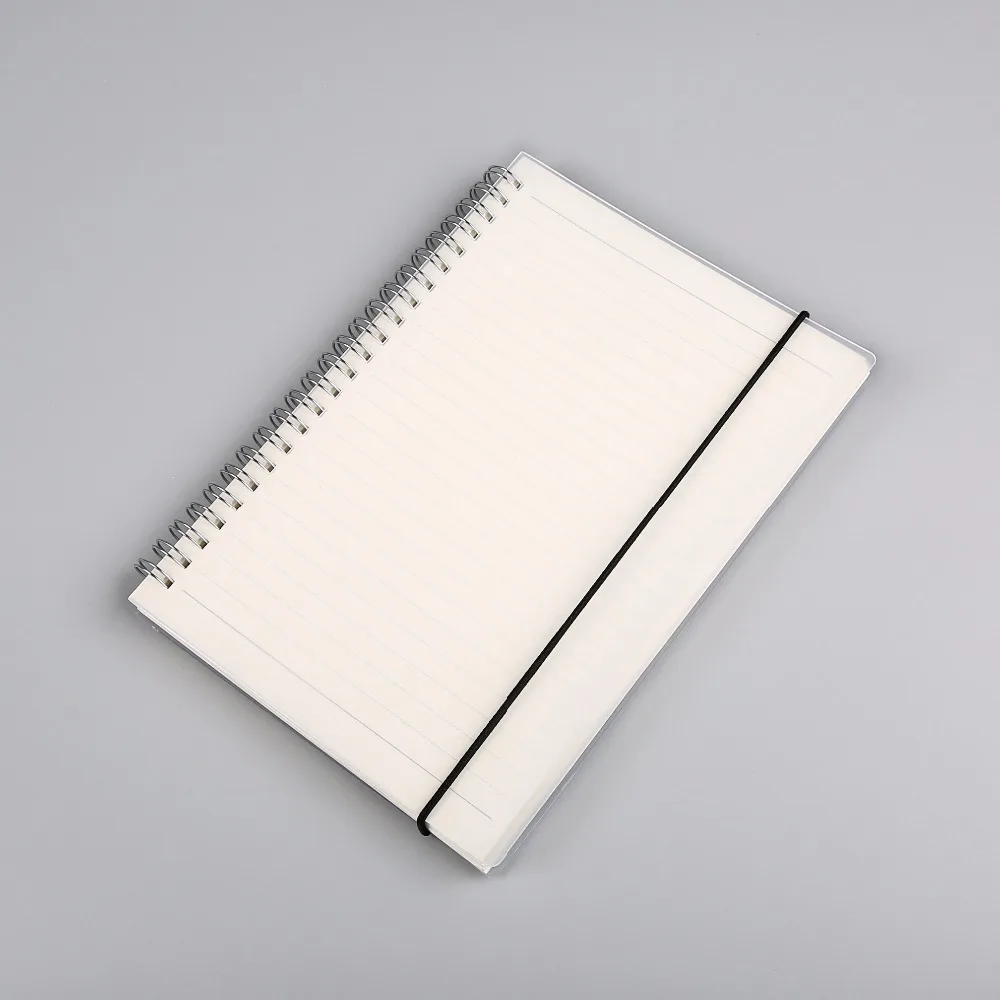 

A5 spiral book coil Notebooks Cream 100gsm with Lined Pages