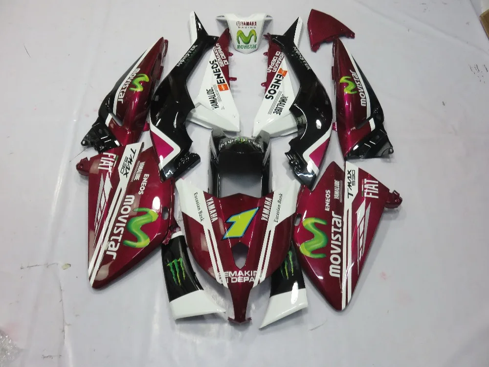 

Fairings For Yamaha TMAX 530 2012 13 14T-Max ABS Plastic Kit Injection Motorcycle Fairing Kit tmax530 TMAX530 good quailty 08