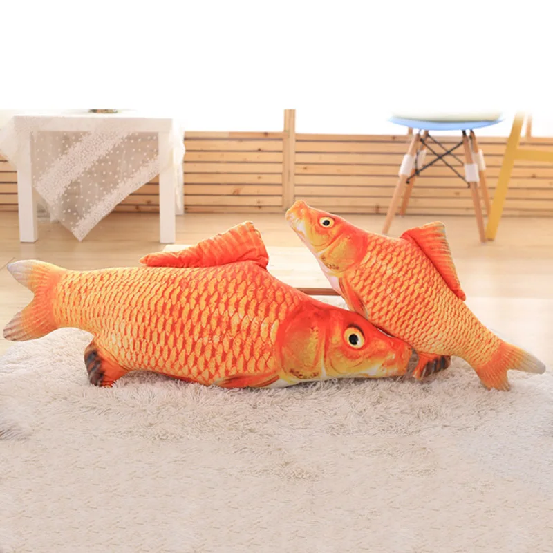 Горячая 3D искусственная мягкая рыбка игрушки Спящая Подушка кошка царапина доска кошачья мята игрушки - Цвет: 009