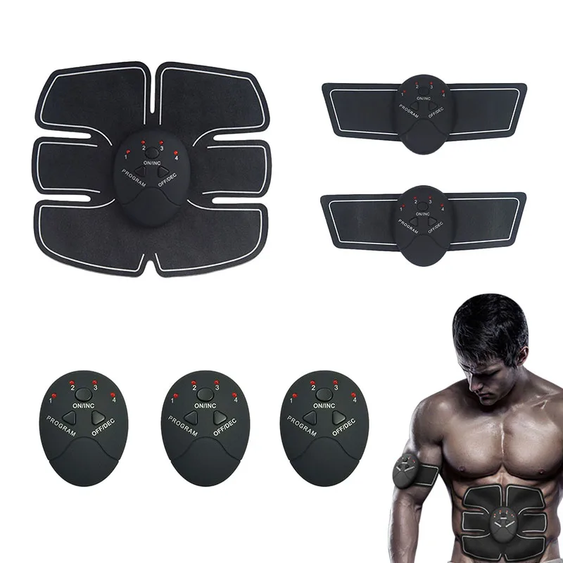 

2018 New Abdominal Muscle Trainer Electronic Muscle Exerciser Machine Fitness Toner Belly Toning Gear Workout Equipment XNC