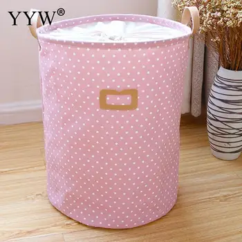 

Dirty Laundry Basket Foldable Waterproof Storage Basket Canvas Laundry Hamper Organizer Clothes Bin Large Bag For Toys Sundries