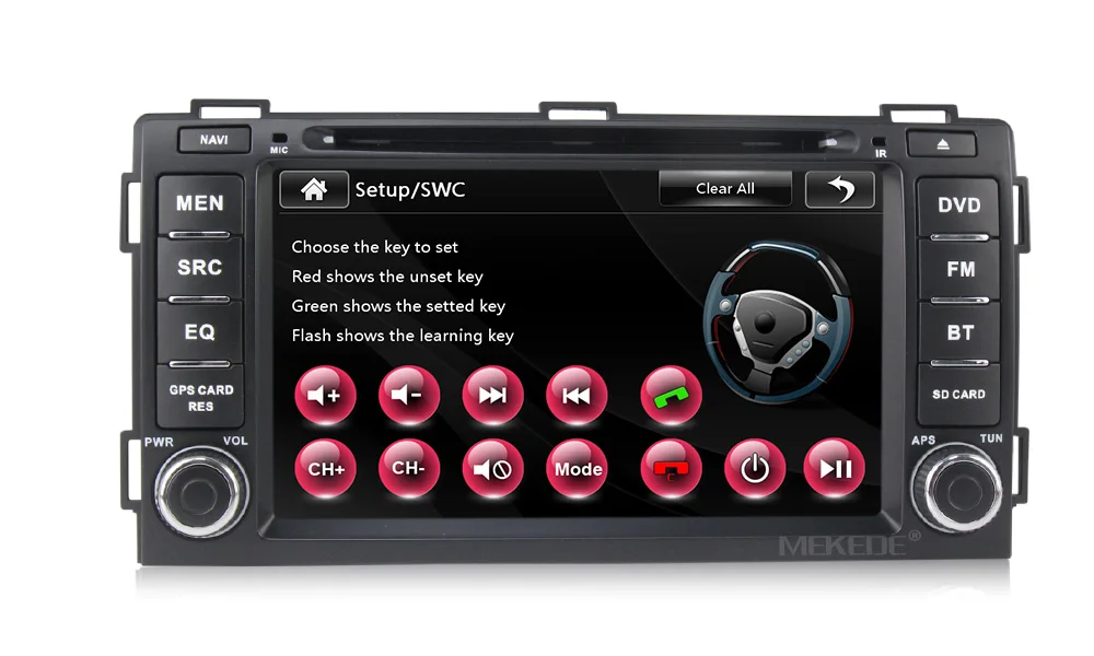 Best MEKEDE WINCE 6.0 7"Capacitive screen car dvd player with radio GPS for Zotye Z300 built in can-bus support BT 3g wifi RDS ipod 12