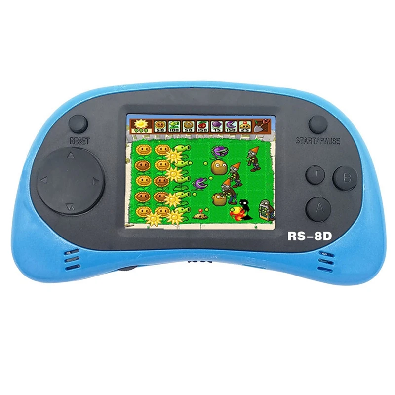 Rs-8D игровая консоль 8 бит 2,5 дюймов Портативный видео Портативный игровой плеер встроенный 260 Ретро игры