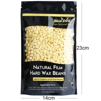 

6 Colors No Strip Depilatory Film Hard Wax Pellet Waxing Depilation Remover Bikini Hair Removal Bean Hot Sale