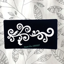 Кружева индийские татуировки хной Менди трафареты для женский боди-арт поддельные татуировки шаблон Девушка тело руки ноги искусство для аэрографа живопись