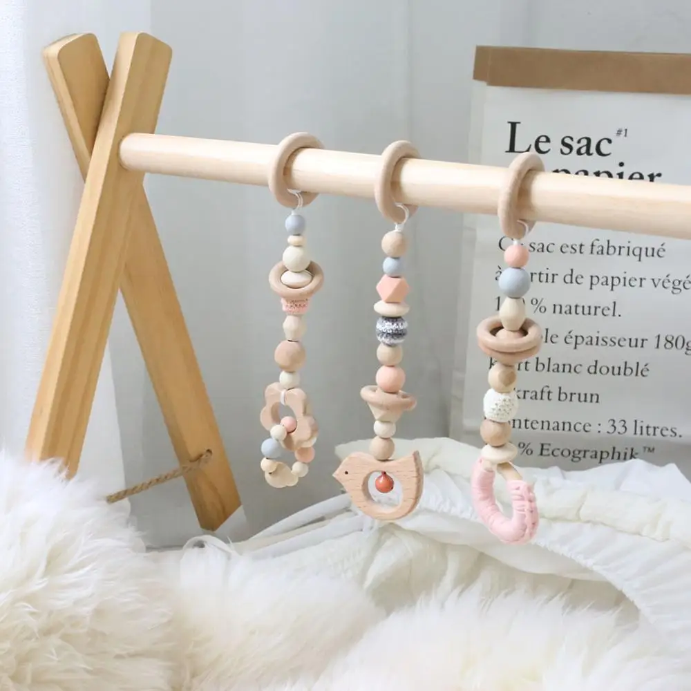 3pc/Set Baby Rattles Crib Mobile Beech Wooden Teether Bird Baby Toys DIY Handmade Bed Stroller Hanging Decor Play Gym Rattle 3pc/Set Baby Rattles Crib Mobile Beech Wooden Teether Bird Baby Toys DIY Handmade Bed Stroller Hanging Decor Play Gym Rattle