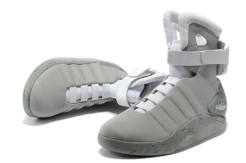 Black Marty Mcfly Back To The Future Shoes Mag Shoes Mens Shoes Brand Mens Sneakers Light Up Party Charge Shoes Limited Edition Shoes Swimming Shoes Workershoes And Sneakers Aliexpress