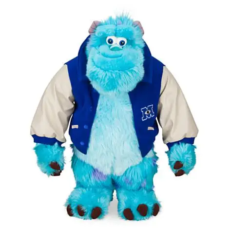 Большой 1 шт. 50 см Большой sulley Sullivan милые плюшевые игрушки мягкие животные подушки детские куклы для девочек детские подарки - Цвет: Синий