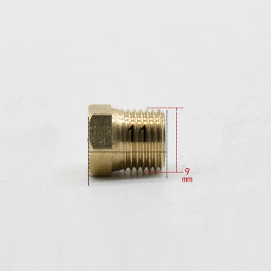 1/8&quot BSP Male Pipe Hex Head Brass End Cap Plug Fitting Coupler Connector Water Gas Oil | Обустройство дома