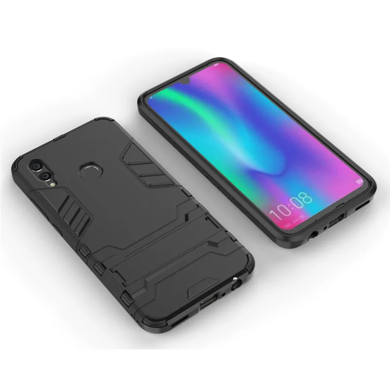 Чехол для Honor 10 Lite чехол Light задняя Мягкая силиконовая жесткая гибридная Броня из