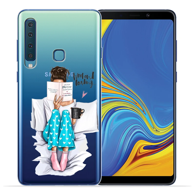 Модный чехол для телефона Super Dad Mom Girl Baby Coque Etui Samsung Galaxy A40 A20 A30 A50 A10 A70 M10 M20 Shell Capa Back