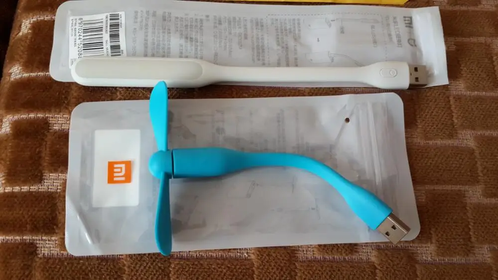 Xiaomi Mijia Гибкая usb-лампа USB портативный мини-вентилятор для банка питания, ноутбука, ноутбука и компьютера энергосбережения