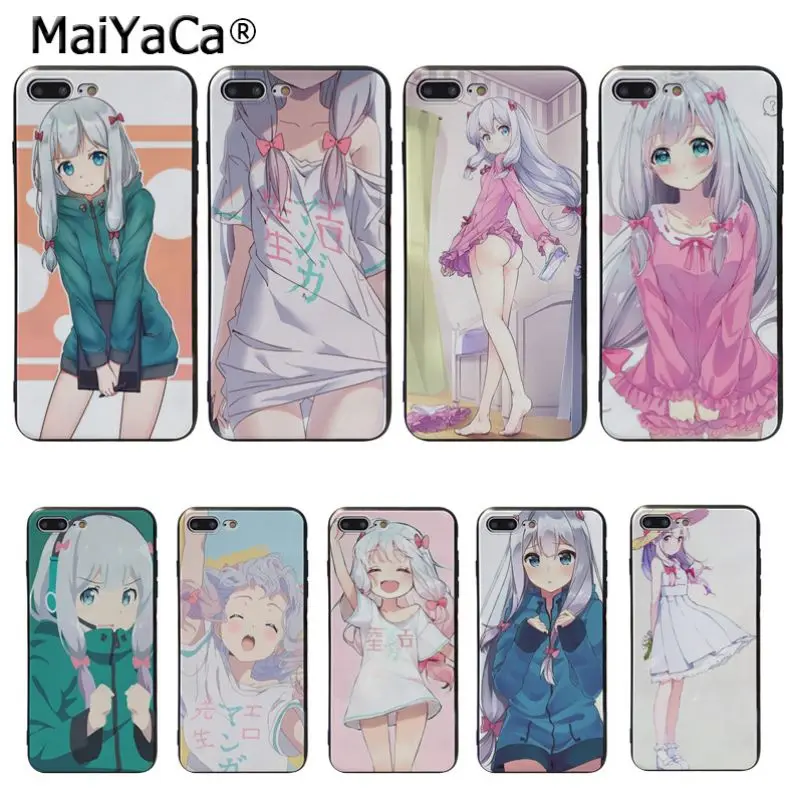 

MaiYaCa eromanga sensei sagiri Printing Special Offer Phone Case Cover for iPhone 8 7 6 6S Plus 5 5S SE XR X XS MAX Coque Shell