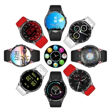 Android smart watch sports health monitoring male GPS watch wearable device smart watch heart rate monitor