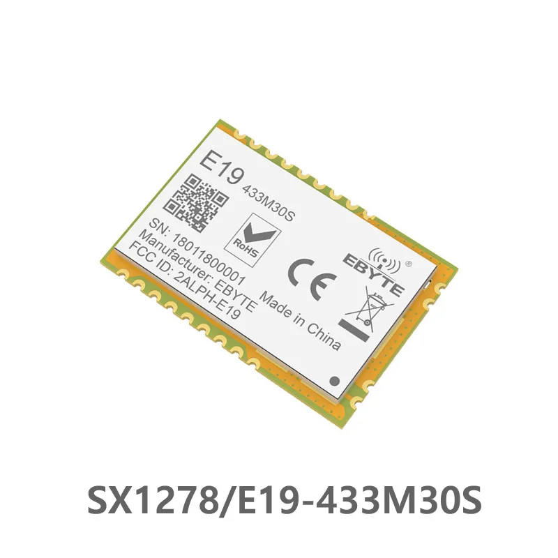 

E19-433M30S SX1278 LoRa 433MHz rf Transmitter Receiver Long Range SPI 433MHz Wireless rf Transceiver