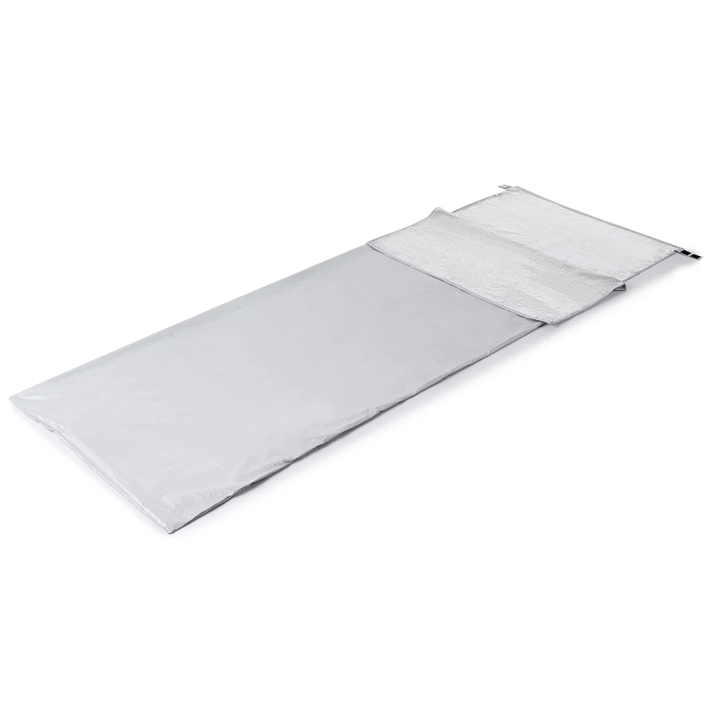 / Lixada Portable Warming Single Sleeping Bag Reflective Lock Temperature Outdoor Camping Travel Hiking Sleeping Bag 200x72cm