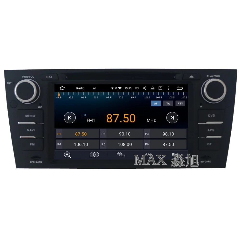 Clearance MAX Android GPS Navigation System Car DVD Player for BMW E90 E91 E92 E93 with Car Radio Stereo BT WIFI SWC free map 2