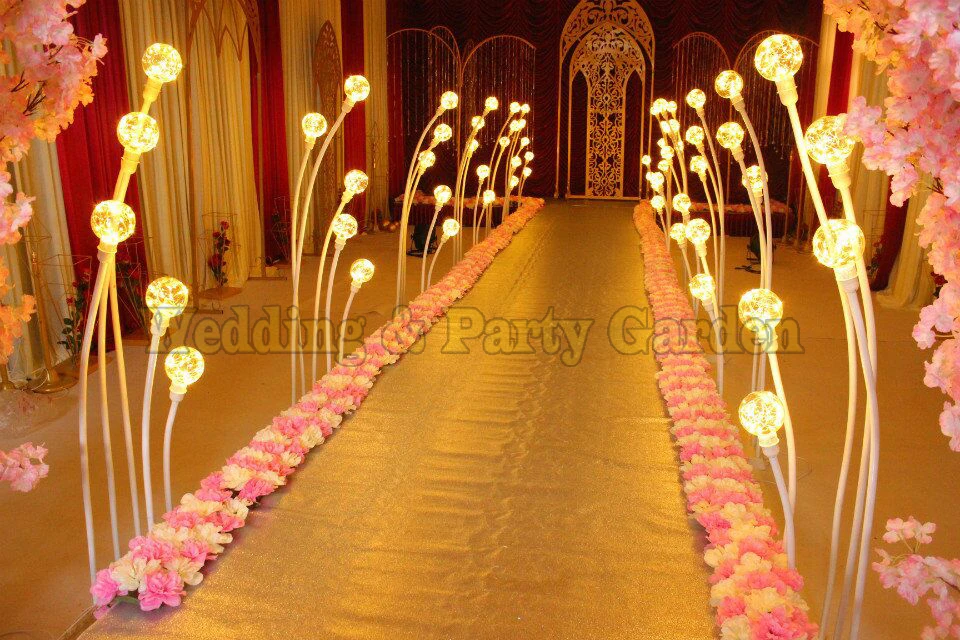 Wedding Lighting Road Lead Aisle Stand Decoration Pillar Wedding
