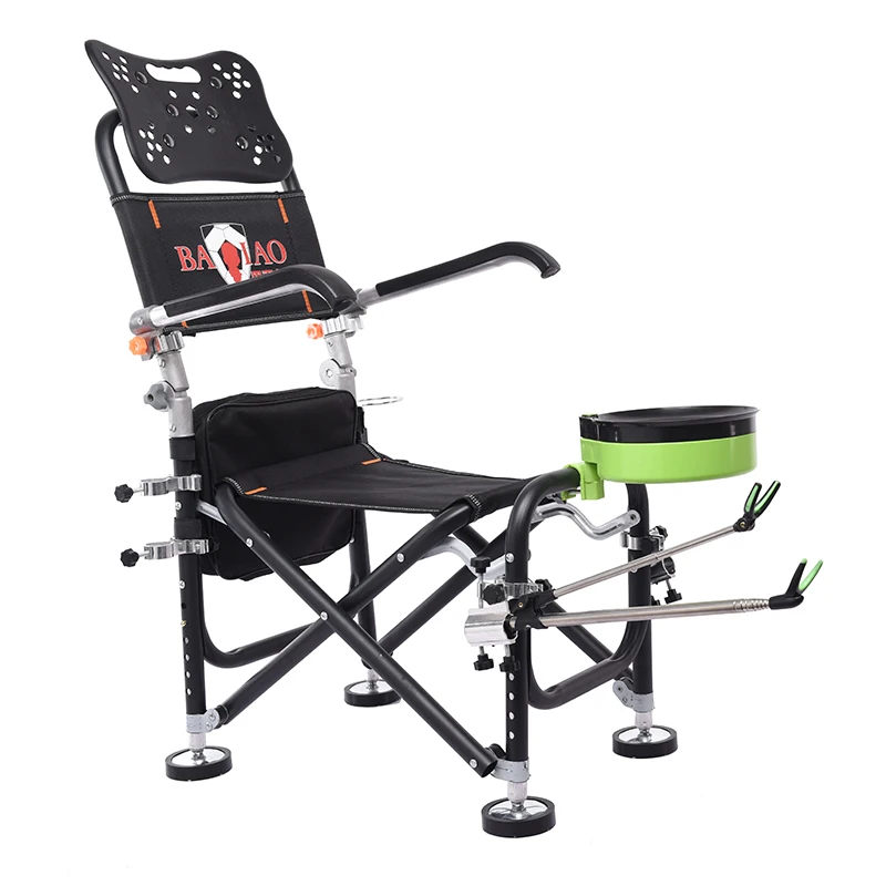 

Baggio Outdoor Fishing Chair New Multi-function Seat Reclining Portable Folding Stool From 9thto 16th Package 2019