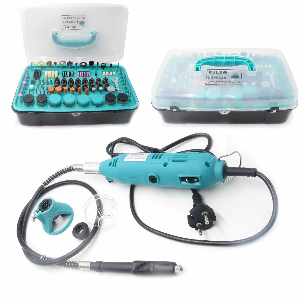 PJLSW388-I NEW Kit combination tool electric grinder suit small jade carving machine polishing machine grinding machin PJLSW388-I NEW Kit combination tool electric grinder suit small jade carving machine polishing machine grinding machin