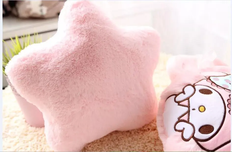 Мультфильм My Melody две маленькие звезды Candy милые плюшевые держать подушку Kawaii мягкая игрушка подарок для ребенка