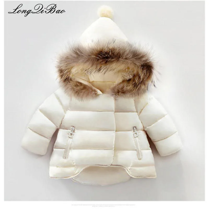 

Children Coat Baby Girls winter Coats long sleeve coat girl's warm Baby jacket Winter Outerwear cartoon fleece