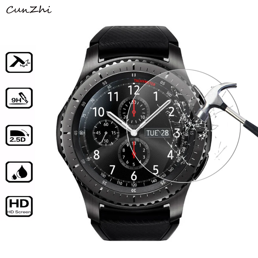Взрывозащищенное Закаленное стекло 2.5D 9H для Samsung Gear S3 Classic Защитная пленка экрана