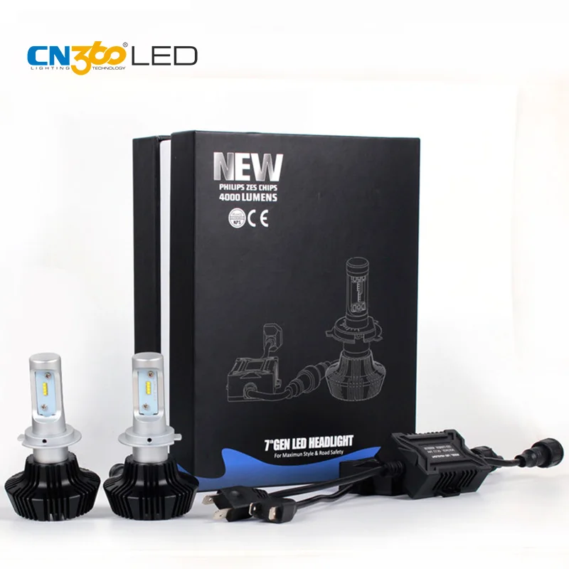 2 шт. Автомобильные светодиодные лампы H7 6500K 12 В|h7 led car headlight|headlight bulbcar headlight bulbs |