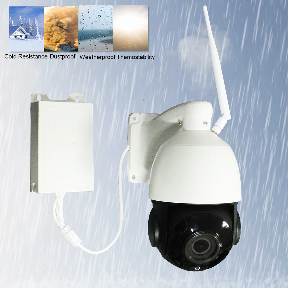 Безопасности 4 &quotМини FULL HD 1080P Беспроводной WI FI высокое Скорость IP PTZ Камера 2