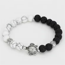 FAITHEASY стиль морская черепаха натуральные белые сосновые круглые бусины Веревка бижутерия бисерный браслет