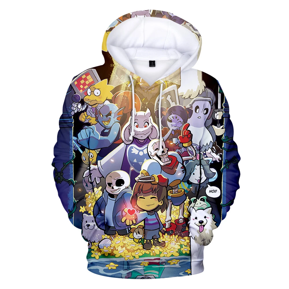  High Quality Undertale 3D Hoodies Men women Fashion Hip Hop Harajuku Autumn Print Undertale 3D boys