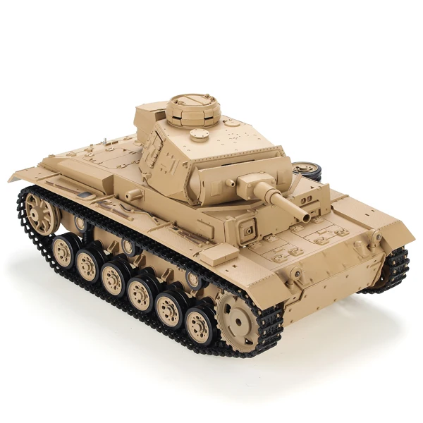 Heng Long 1/16 2 4G 3849 1 Tauch Panzer III Ausf. H RC боевой танк|rc battle tank|battle tankheng long |
