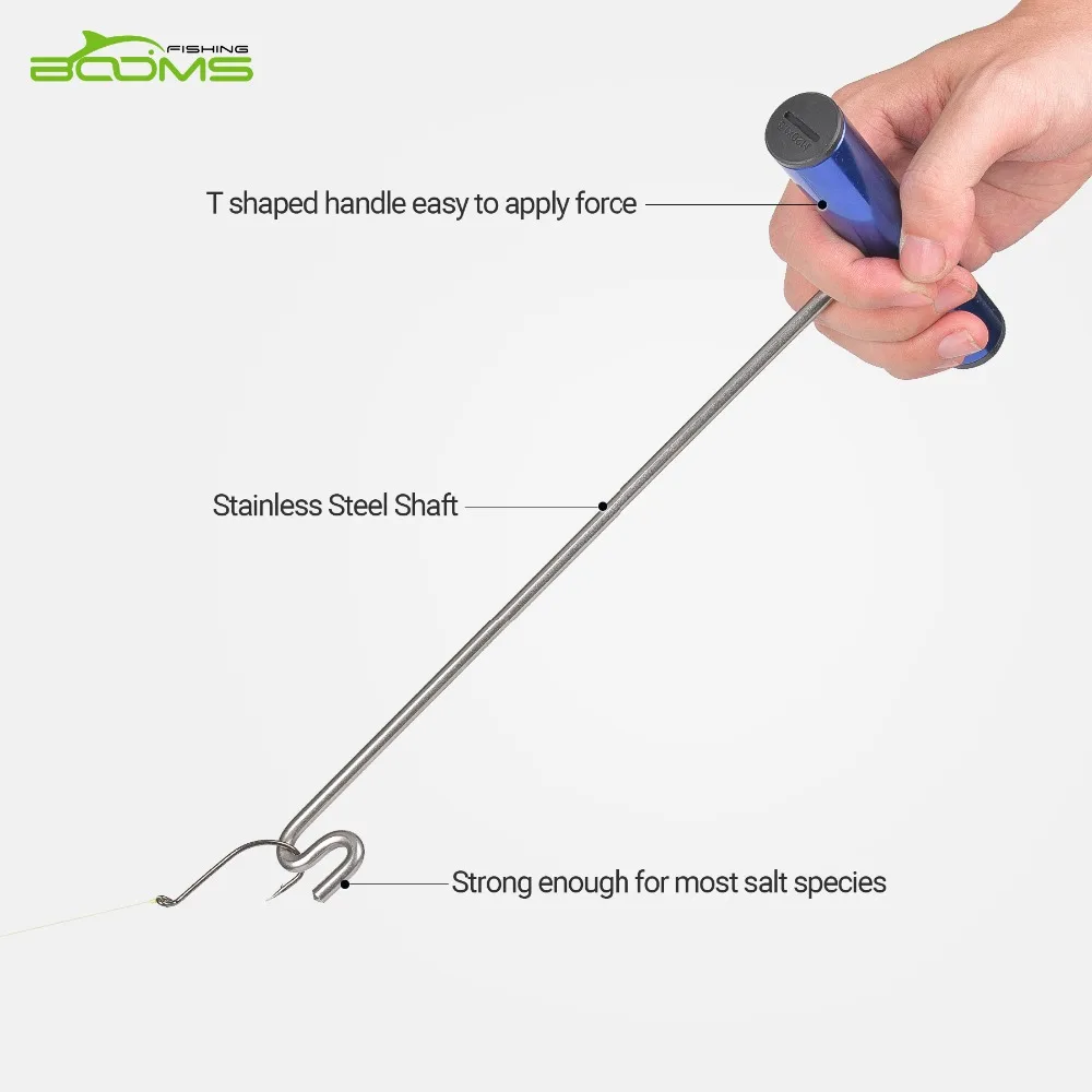 Боны Рыбалка R08 рыболовный крючок для снятия инструмент Dehooker тянуть ячмень устройство для удаления крючка