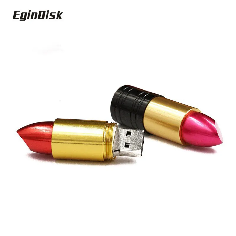 2017 New Designer Pen Drive Lipstick Usb Stick 4gb 8gb 16gb 32gb 64gb