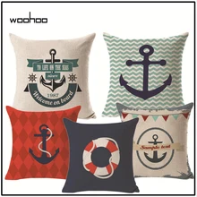 

WOOHOO 7 style Waist pillow case Happy Campers pillowcover cushion cases home textile gift pillow slips set drop shipping