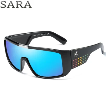

SARA Dragon Sunglasses Men Sport Goggle Sun Glasses New 2018 Brand Mens sunglass vintage steampunk gafas oculos de sol masculino