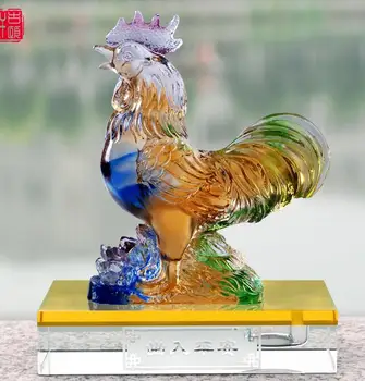 

High - grade car perfume crystal glass twelfth birthday car perfume ornaments