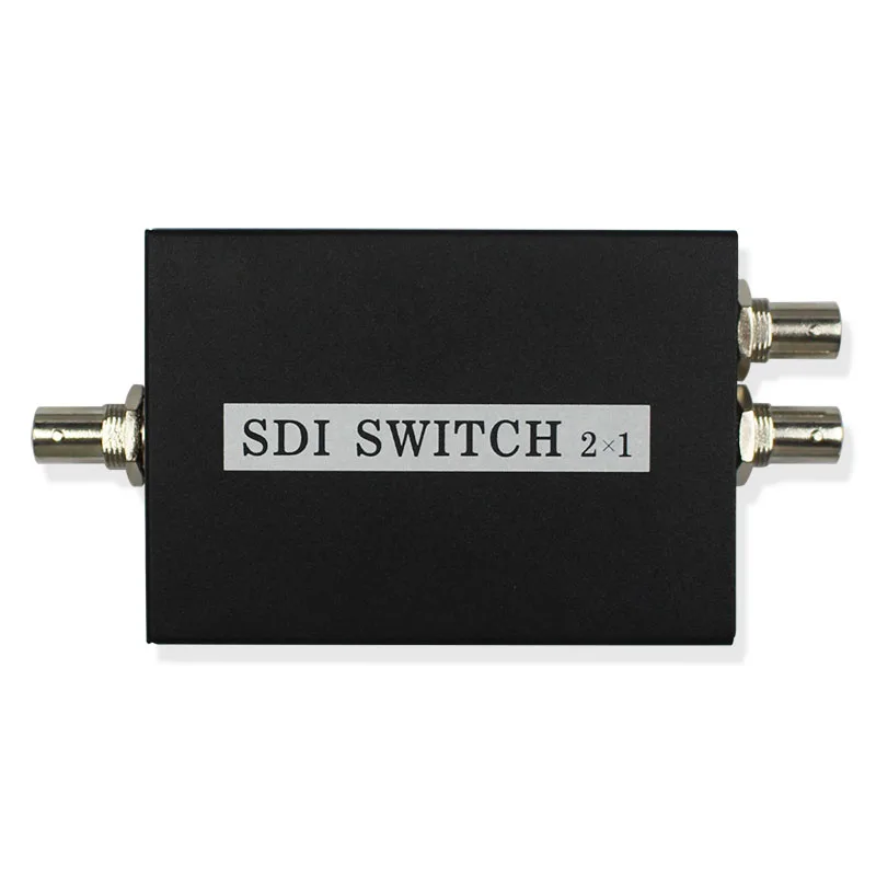 SDI Switcher 2x1 SDI Интеллектуальный Коммутатор Extender 2 1 Конвертер для 3 Г HD SD Монитор Камеры Безопасности CCTV видео