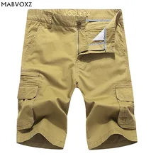 Простой дизайн плюс размер 44 европейский и американский стиль Мужские шорты хлопок дышащие, удобные повседневные Мягкие брендовые AFS JEEP