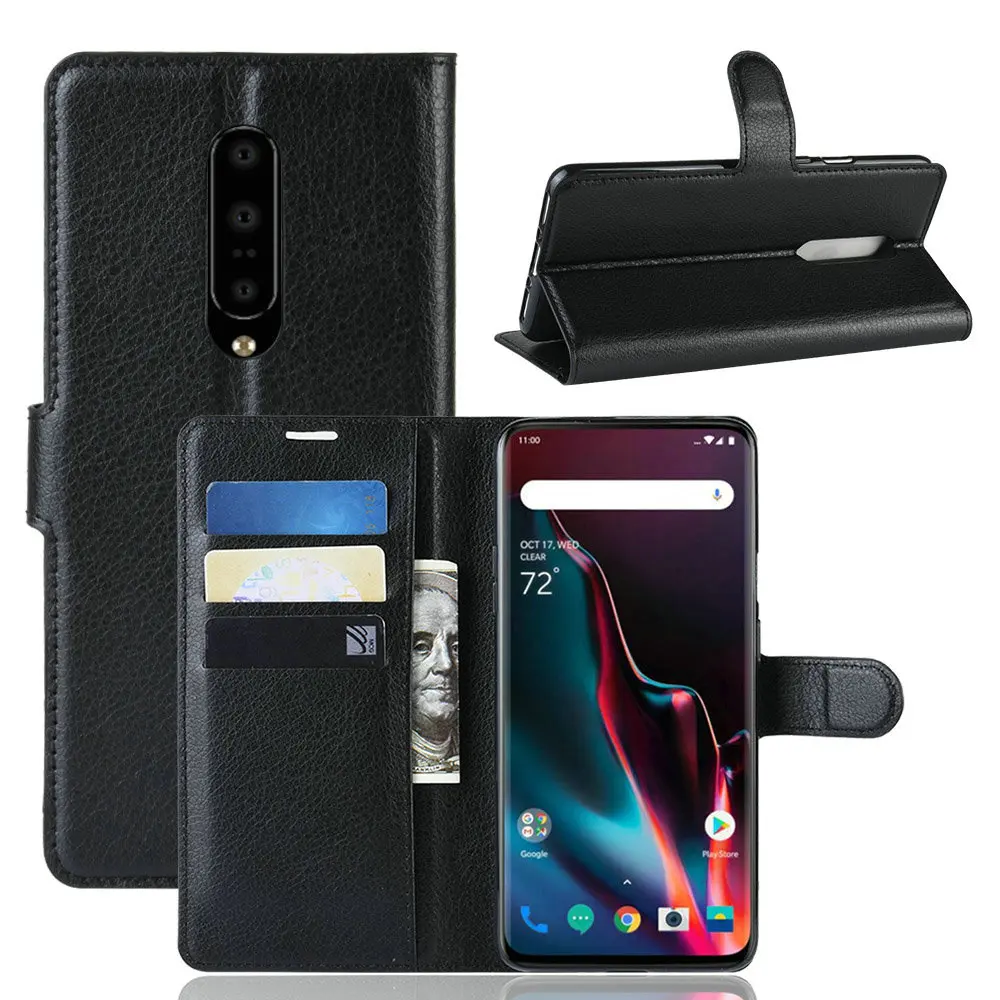

For OnePlus 7 Pro Wallet Phone Case for OnePlus 7 Pro for OnePlus 6T 6 Flip Leather Cover Case Capa Etui Coque Fundas
