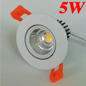 

free shipping sale Dimming 5W led down light,,AC85-265V,1*5W led ceiling light 3 years warranty